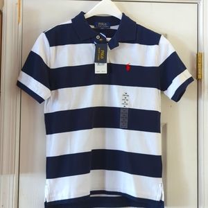 Boys 10-12 shirt sleeves Polo